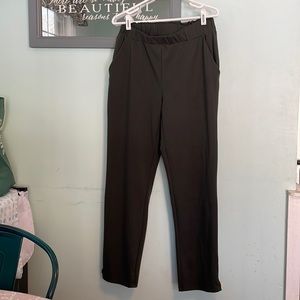 Joie paper bag pants army green size M